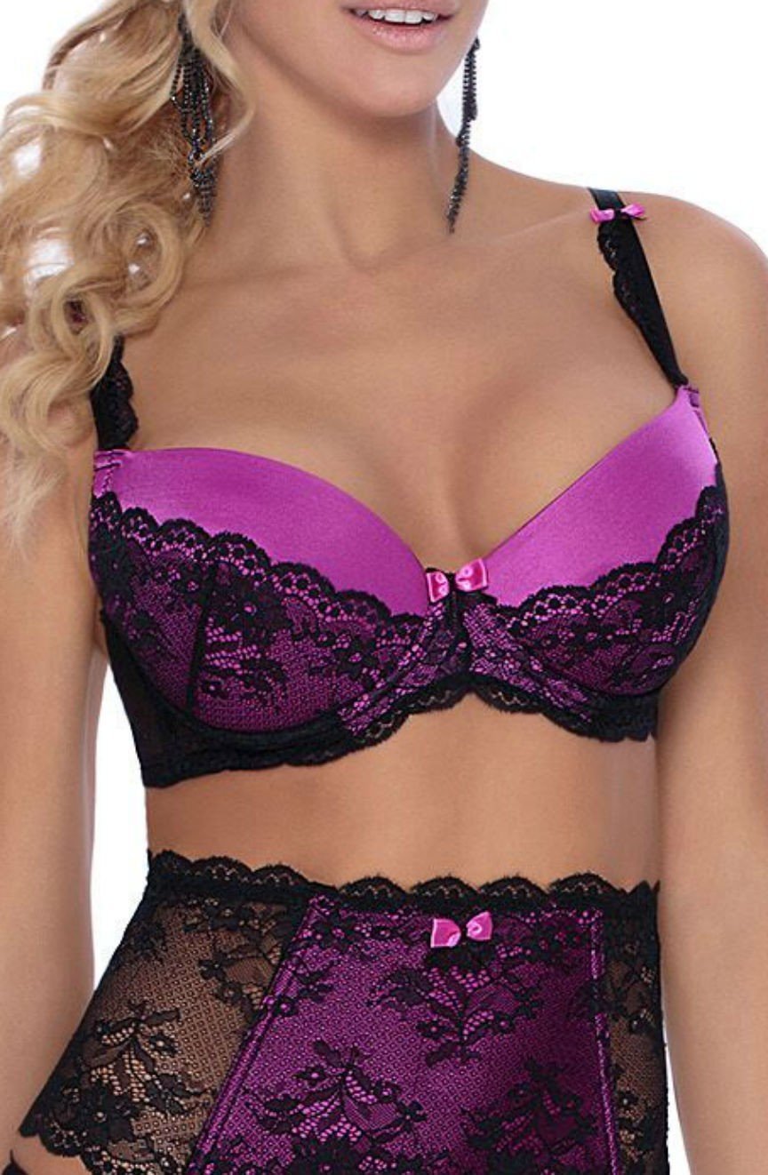 Roza Bra Roza Fifii Push Black Up Bra