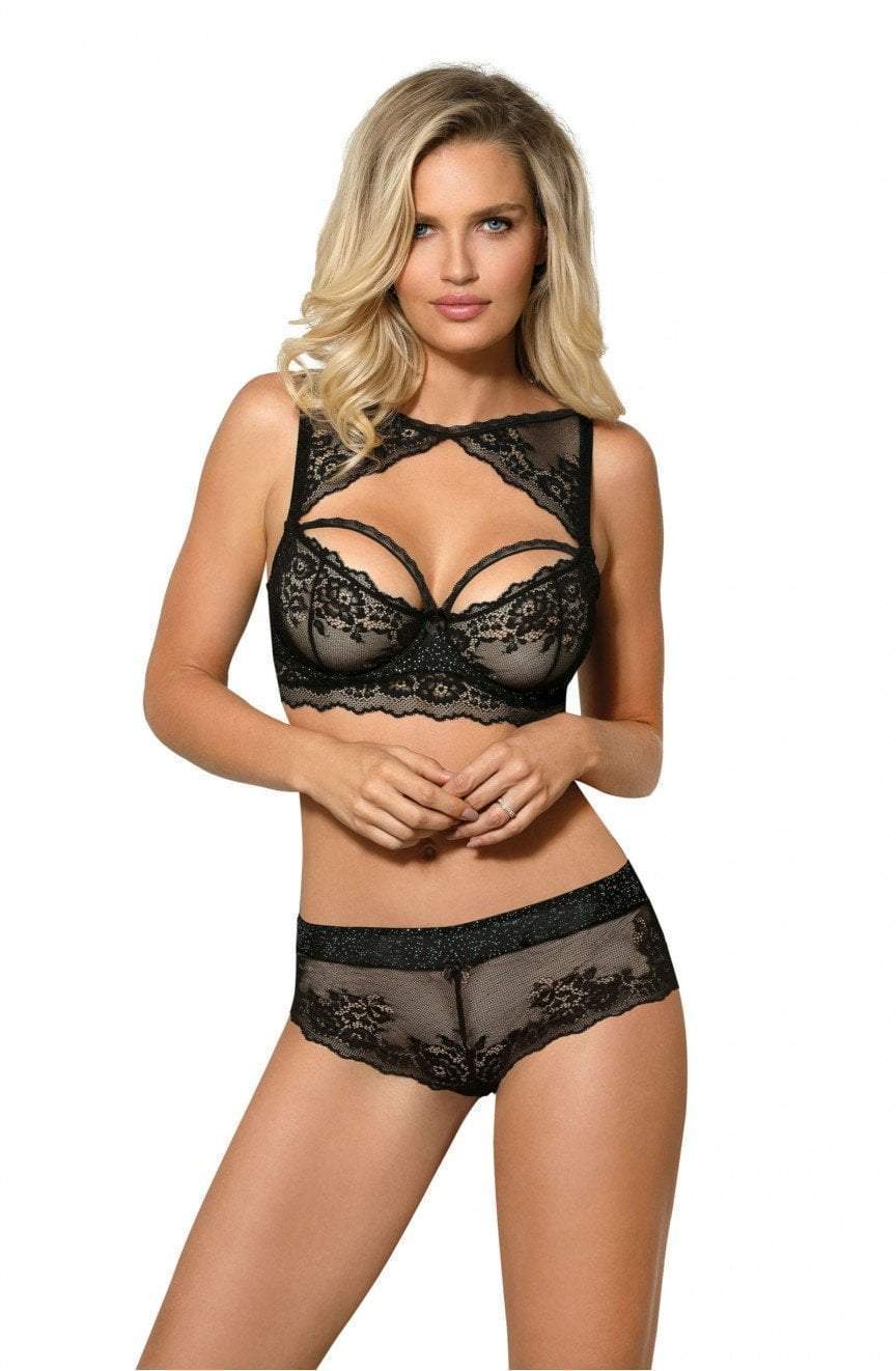 Roza Roza Bra Kena Soft Cup Black Bra