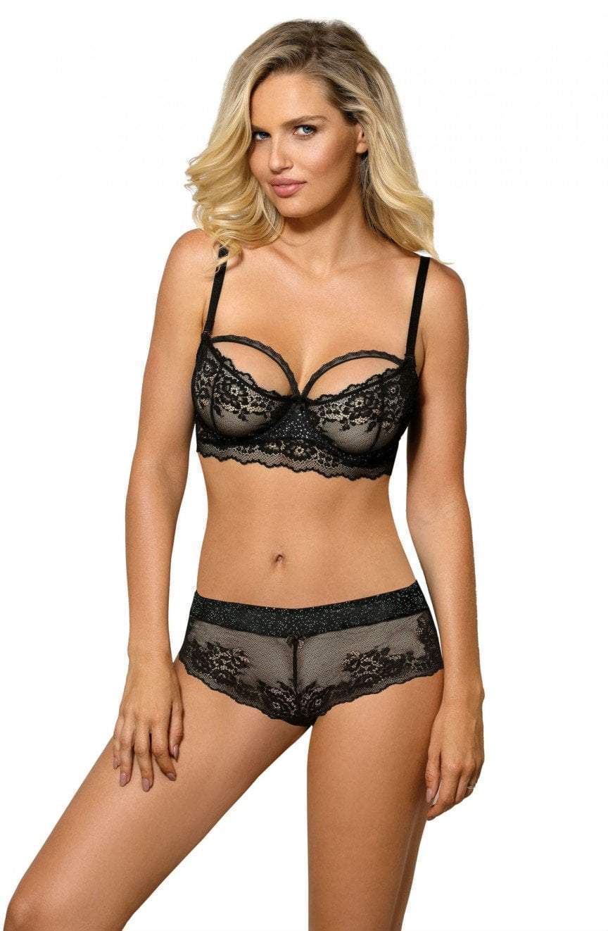 Roza Roza Bra Kena Soft Cup Black Bra