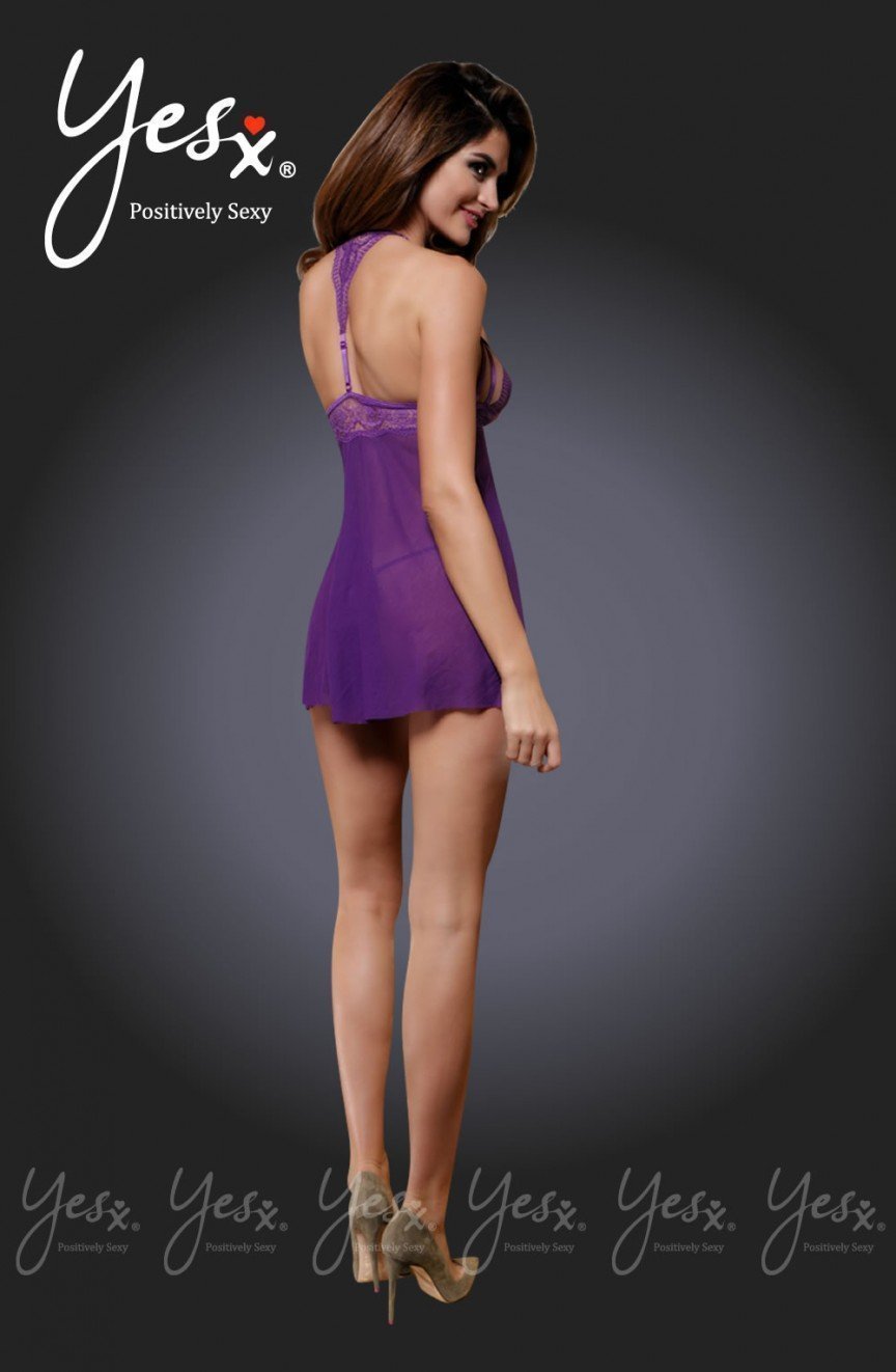 Yes Chemise Yes YX632 Purple Chemise