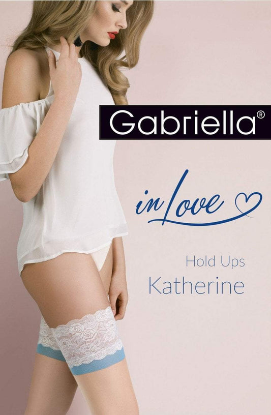 gabriella gabriella hold ups Katherine Hold Ups Natural / Blue